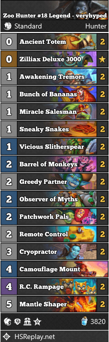 Zoo Hunter #18 Legend - veryhyped