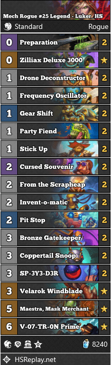 Mech Rogue #25 Legend - Luker_HS