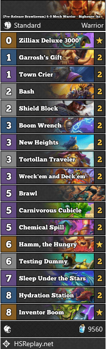 (Pre-Release Brawliseum) 6-0 Mech Warrior - Bighouse_hs