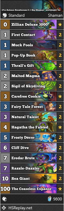 (Pre-Release Brawliseum) 6-1 Big Shaman - worldeight_hs