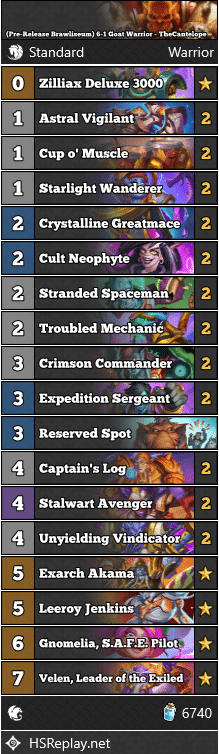 (Pre-Release Brawliseum) 6-1 Goat Warrior - TheCantelope