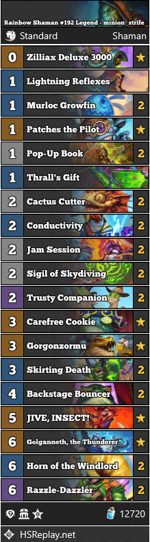 Rainbow Shaman #192 Legend - minion_strife