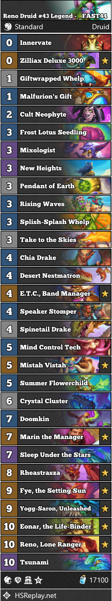 Reno Druid #43 Legend - _FAST44