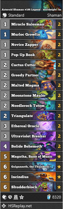 Asteroid Shaman #186 Legend - worldeight_hs