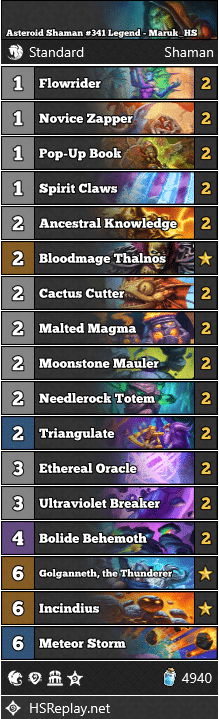 Asteroid Shaman #341 Legend - Maruk_HS