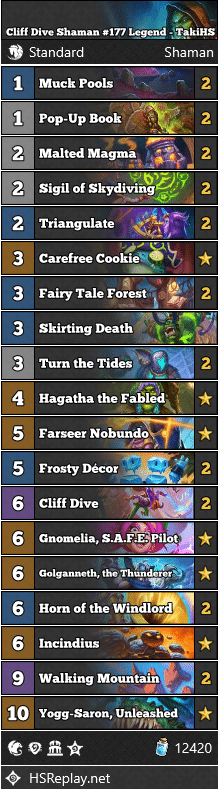 Cliff Dive Shaman #177 Legend - TakiHS