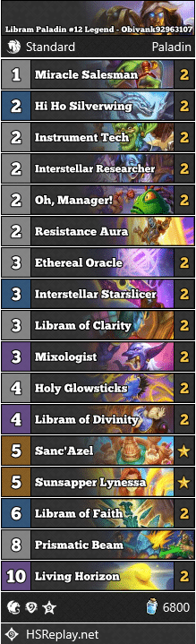 Libram Paladin #12 Legend - Obivank92963107