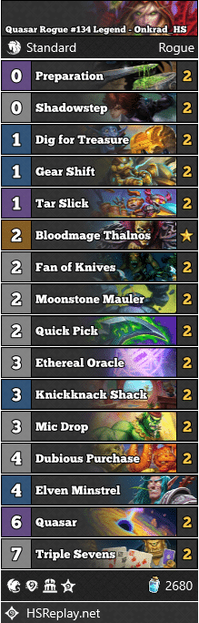 Quasar Rogue #134 Legend - Onkrad_HS