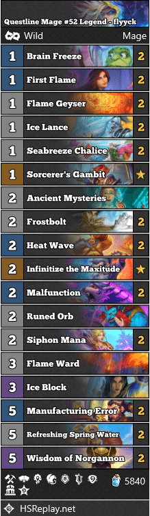 Questline Mage #52 Legend - flyyck