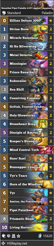 Renathal Pipsi Paladin #147 Legend - moquaitv