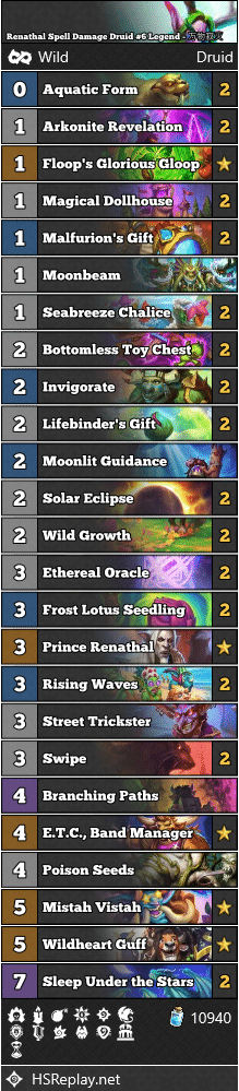 Renathal Spell Damage Druid #6 Legend - 万物寂灭