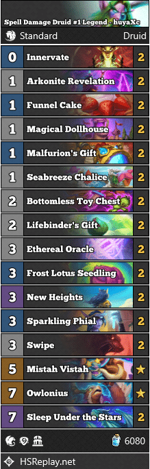 Spell Damage Druid #1 Legend - huyaXc