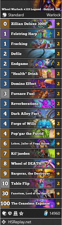 Wheel Warlock #319 Legend - Onkrad_HS