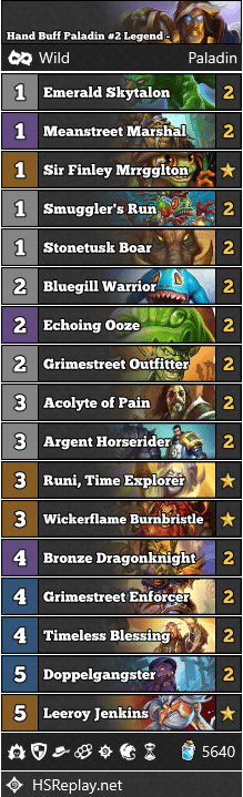 Hand Buff Paladin #2 Legend - Doc_Delight