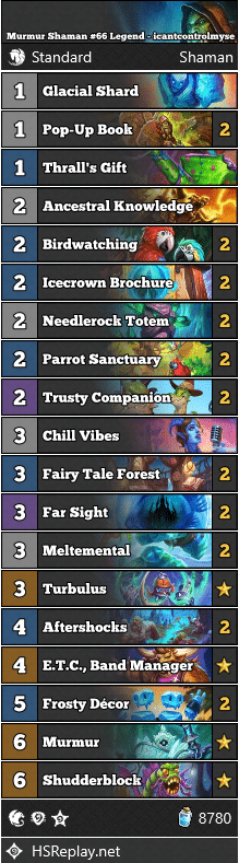 Murmur Shaman #66 Legend - icantcontrolmyse