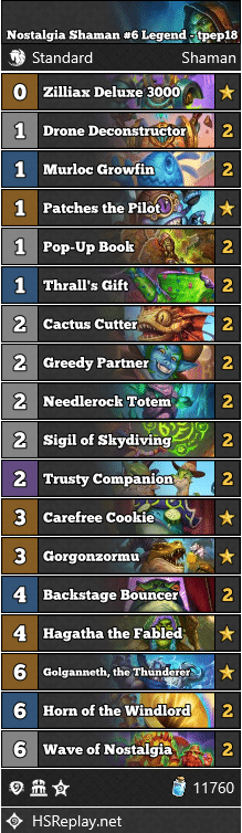 Nostalgia Shaman #6 Legend - tpep18