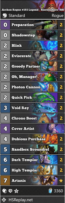 Archon Rogue #193 Legend - Risewashere_HS