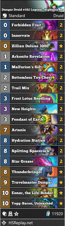 Dungar Druid #102 Legend - bighouse_hs