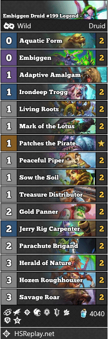 Embiggen Druid #199 Legend - Pelthune