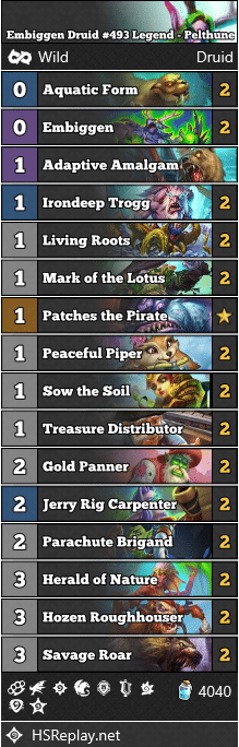 Embiggen Druid #493 Legend - Pelthune