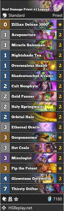 Heal Damage Priest #1 Legend - sekipo