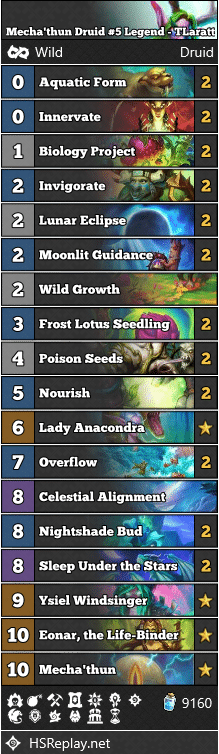 Mecha'thun Druid #5 Legend - TLaratt