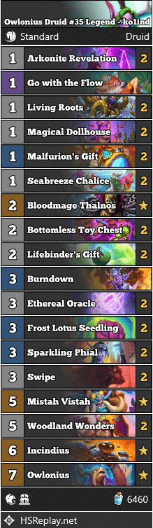 Owlonius Druid #35 Legend - ko1ind