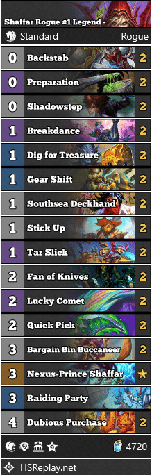 Shaffar Rogue #1 Legend - glory__HS