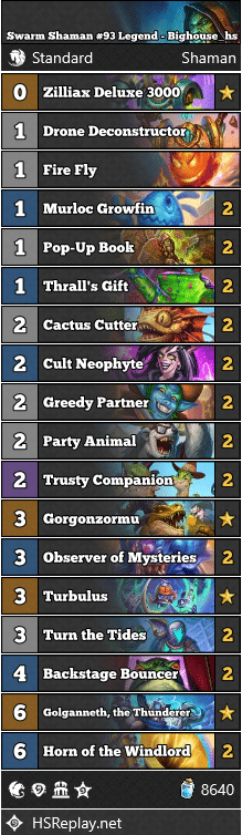 Swarm Shaman #93 Legend - Bighouse_hs