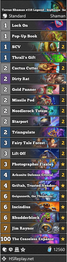 Terran Shaman #118 Legend - bighouse_hs