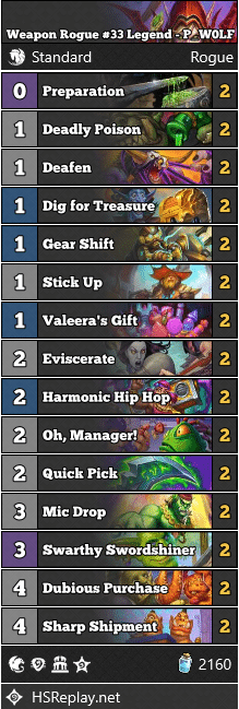 Weapon Rogue #33 Legend - P_W0LF