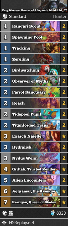 Zerg Discover Hunter #95 Legend - Monkichi_57