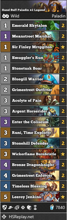 Hand Buff Paladin #2 Legend - Doc_Delight