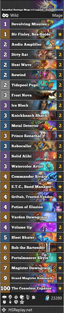 Renathal Hostage Mage #3 Legend - maxiebon1234