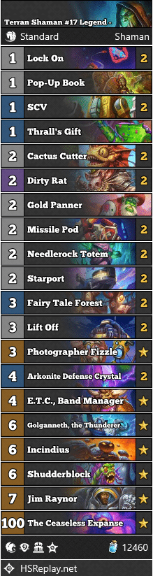 Terran Shaman #17 Legend - PizzaTCG