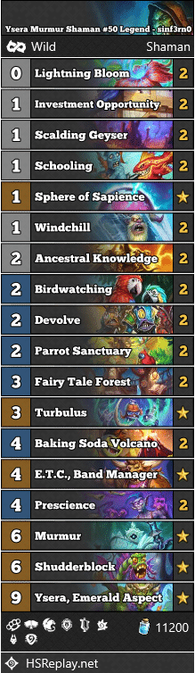 Ysera Murmur Shaman #50 Legend - sinf3rn0