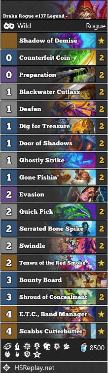 Draka Rogue #137 Legend - BOOGERW0RM