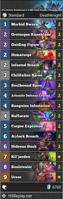 (Pre-Release Brawliseum) 6-0 BBU Death Knight - ThisIsChrisHS