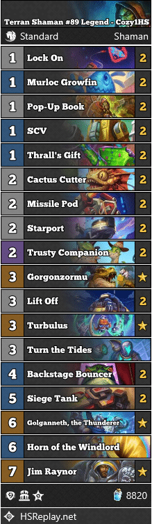 Terran Shaman #89 Legend - Cozy1HS