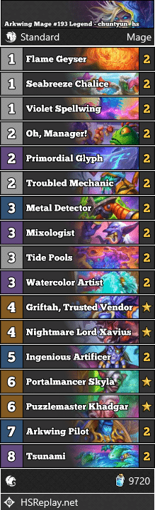 Arkwing Mage #193 Legend - chuntyun_hs