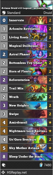 Aviana Druid #13 Legend - mcbanterface