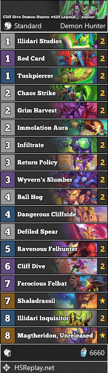 Cliff Dive Demon Hunter #420 Legend - _xenoot