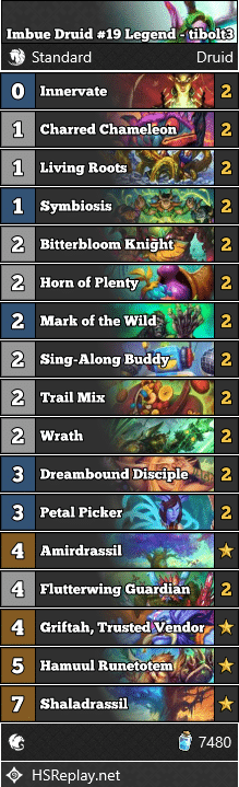 Imbue Druid #19 Legend - tibolt3