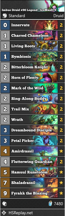 Imbue Druid #90 Legend - IceMan674_