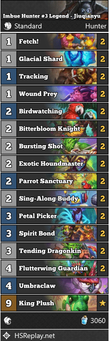 Imbue Hunter #3 Legend - Jiuqianyu