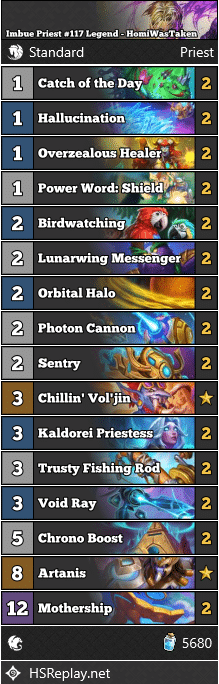 Imbue Priest #117 Legend - HomiWasTaken