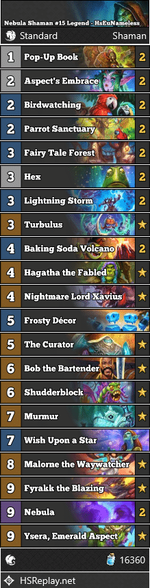 Nebula Shaman #15 Legend - HsEuNameless