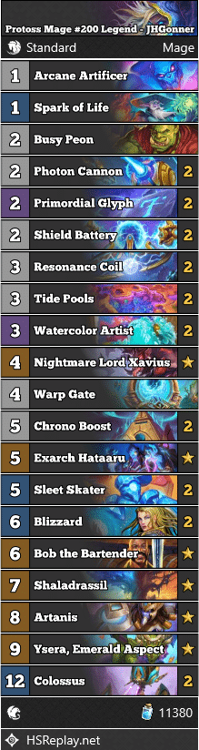Protoss Mage #200 Legend - JHGonner