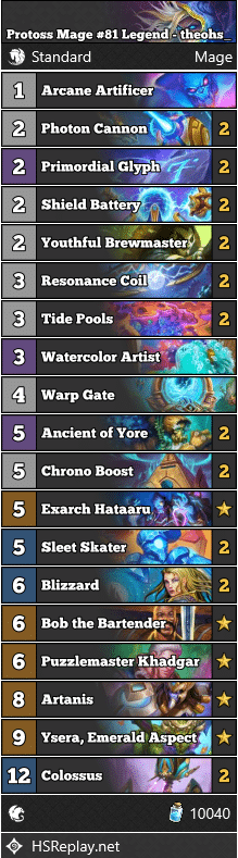 Protoss Mage #81 Legend - theohs_