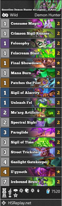 Questline Demon Hunter #8 Legend - DjAlex